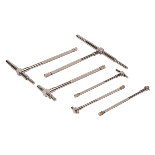 Silverline Telescopic Gauge Set 6pce - 8 - 150mm from Oneweld Supplies.