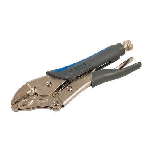 Silverline Self Locking Soft-Grip Pliers - 250mm from Oneweld Supplies.