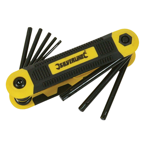 Silverline Expert Metric Trx Tool 8pce - T9 - T40 from Oneweld Supplies.