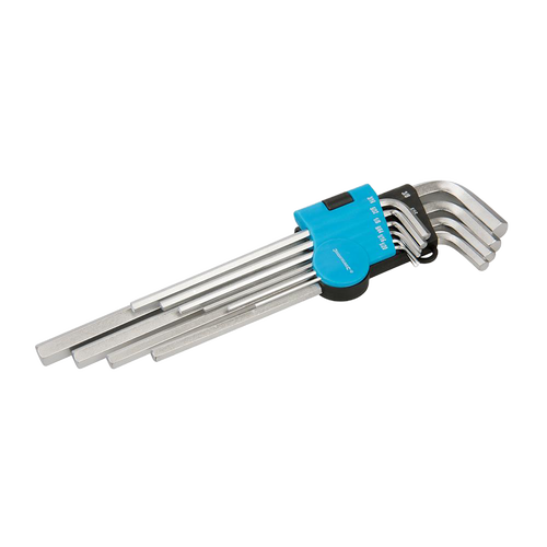 Silverline Expert Hex Key Imperial Set 10pce - 1/16" - 3/8" from Oneweld Supplies.