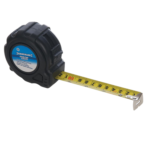 Silverline Chunky Tape - 5m / 16ft x 25mm from Oneweld Supplies.