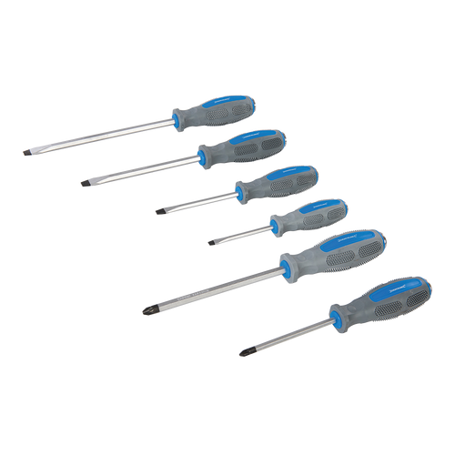 Silverline Hammer-Through Screwdriver Set 6pce - 6pce from Oneweld Supplies.