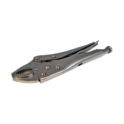 Silverline Self-Locking Pliers - 180mm Curved from Oneweld Supplies.
