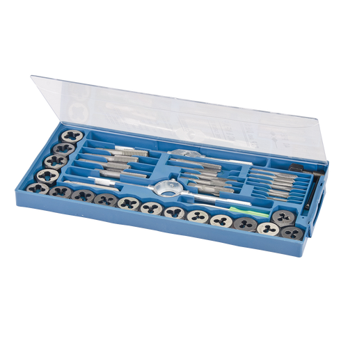 Silverline Tap & Die Set 40pce - 40pce from Oneweld Supplies.