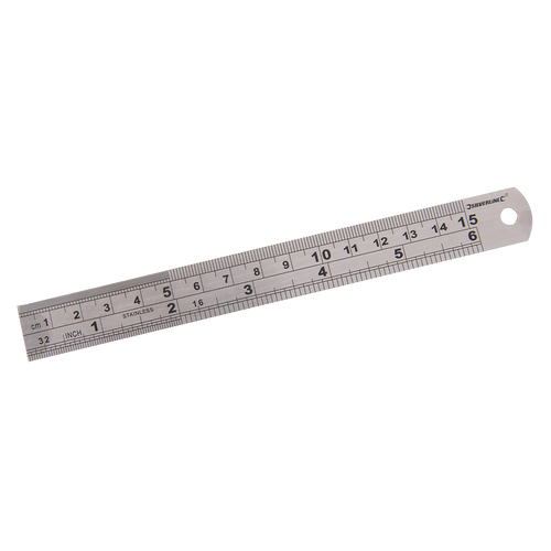 Silverline Steel Rule - 150mm from Oneweld Supplies.