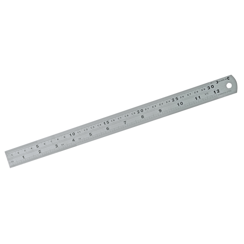 Silverline Steel Rule - 300mm from Oneweld Supplies.