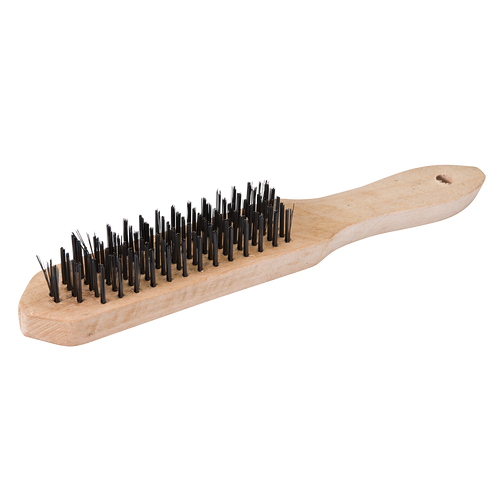 Silverline Heavy Duty Wire Brush - 6 Row from Oneweld Supplies.
