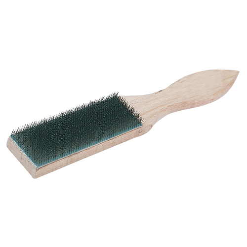 Silverline File Card Brush Wooden - 40mm from Oneweld Supplies.