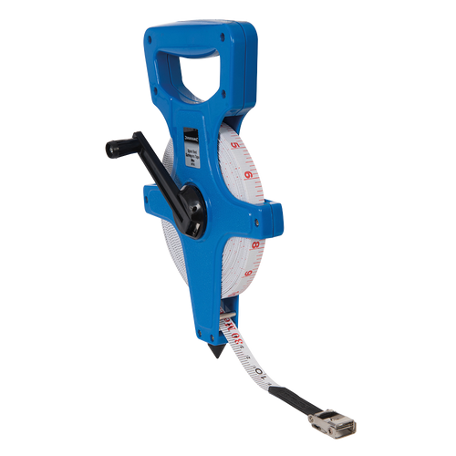 Silverline Open Reel Surveyors Tape - 30m / 100ft x 13mm from Oneweld Supplies.