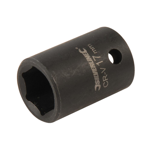 Silverline Impact Socket 1/2" Drive 6pt Metric - 17mm from Oneweld Supplies.