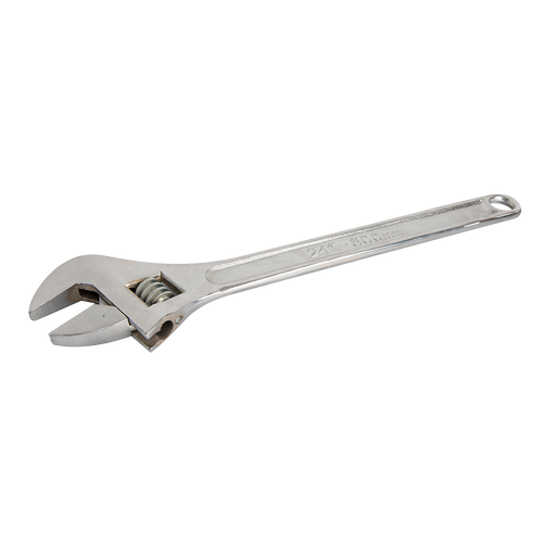 Silverline Adjustable Wrench - Length 600mm - Jaw 57mm from Oneweld Supplies.