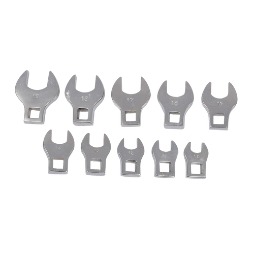 Silverline Crows Foot Spanner Set 10pce - 10 - 19mm from Oneweld Supplies.