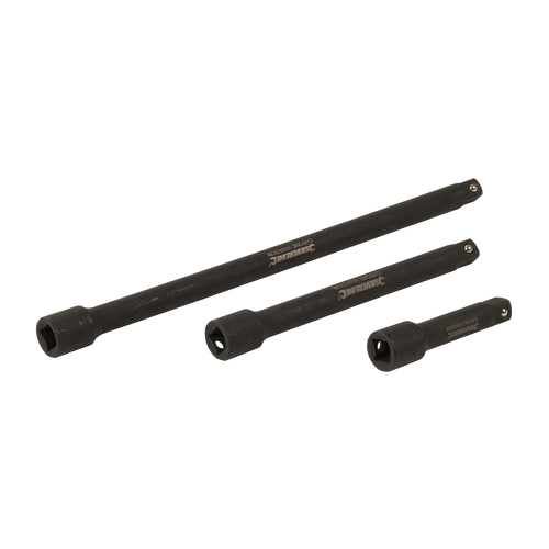 Silverline Impact Extension Bar Set 3/8" 3pce - 75, 150 & 250mm from Oneweld Supplies.