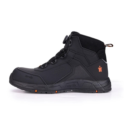 Scruffs Vault Twist and Lock Safety Boot Ã¢â‚¬â€œ single boot in right side profile