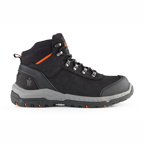 Scruffs Sabatan Safety Boots ÃƒÂ¢Ã¢â€šÂ¬Ã¢â‚¬Å“ single boot in left side profile
