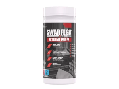 Swarfega Extreme Wipes (Tub 70) tub of heavy duty cleaning wipes for workshop and industrial use