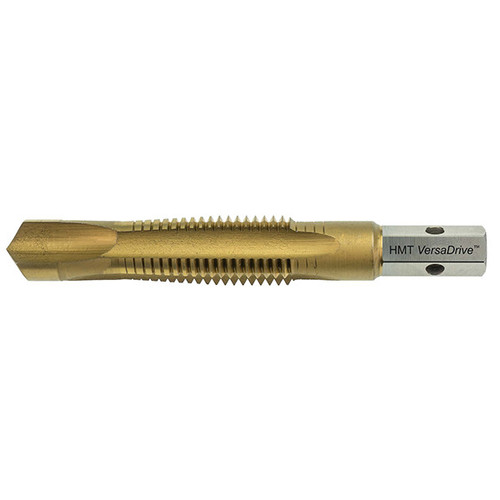Single gold HMT VersaDrive metric drill tap with hexagonal shank