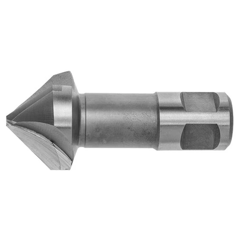 HMT 32mm 90-degree TCT countersink with Weldon shank, side profile