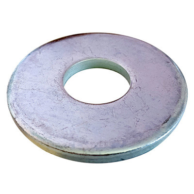 5mm mild steel flat washer Form G bright zinc plated BS4320, single washer product image