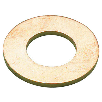 12mm Form B flat washer BS4320 brass, single washer product image