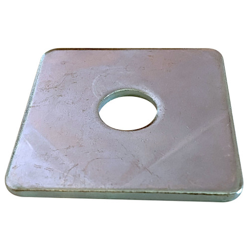 M16 x 50 Square Plate washer bright zinc plated, single washer product image