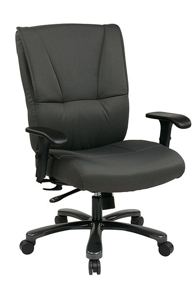 Big and Tall Deluxe Grey Executive Chair Neox Modern Furniture