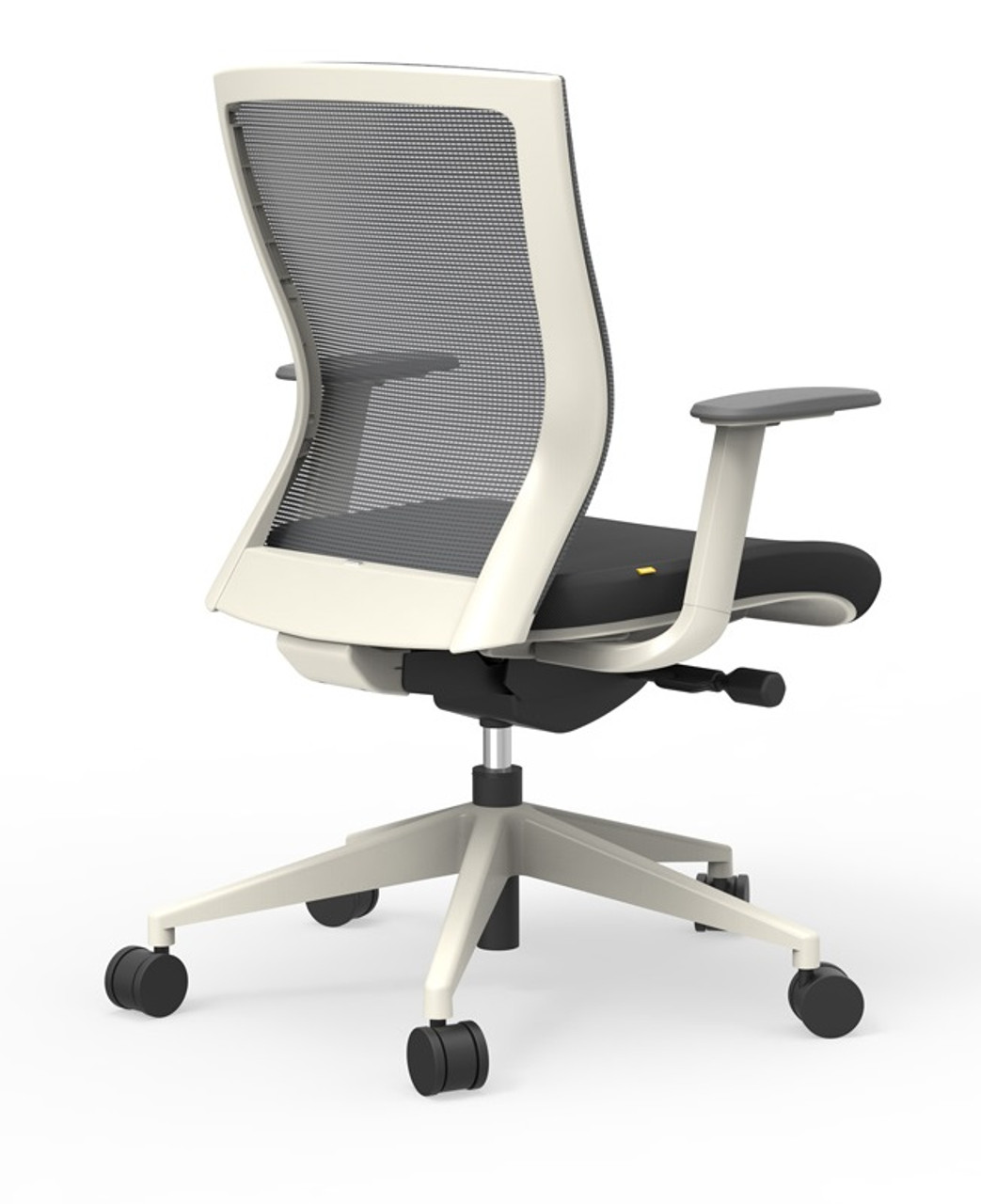 White Mid Back Mesh Task Chair 27 x 26.5 x 37.5-41.25 : RLY26-__ - Pro  Line II by Office Star Products