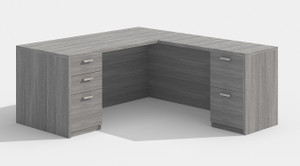 AM-Series 66" Executive L-Shape Desk AM-Series 66" Executive L-Shape Desk