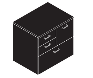 AM-Series Combo Storage/File Cabinet