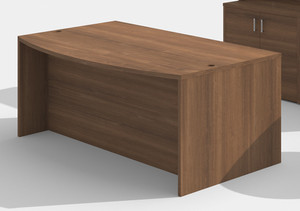 AM-Series 71" Bow Front Executive Desk Shell AM-Series 71" Bow Front Executive Desk Shell