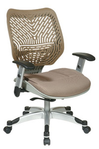 Latte Back with Latte Mesh Chair Latte Back with Latte Mesh Chair