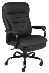 Black Heavy Duty Pillow Top Executive Chair Black Heavy Duty Pillow Top Executive Chair