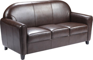 Envoy Series Brown Leather Sofa