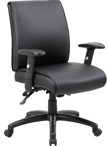 Black Multi-Function Mid-Back Executive Chair Black Multi-Function Mid-Back Executive Chair
