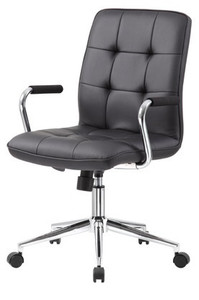 Modern CaressoftPlus Task Chair with Arms and Casters Modern CaressoftPlus Task Chair with Arms and Casters
