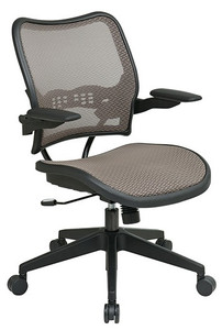 Deluxe Latte Seat and Back Chair with Cantilever Arms Deluxe Latte Seat and Back Chair with Cantilever Arms