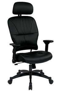Eco Leather Seat and Back Managers Chair with Headrest Eco Leather Seat and Back Managers Chair with Headrest