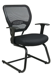 Professional Dark Back Visitors Chair with Mesh Seat Professional Dark Back Visitors Chair with Mesh Seat