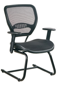 Professional Dark Seat and Back Visitors Chair Professional Dark Seat and Back Visitors Chair
