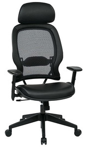 Professional Chair with Eco Leather Seat and Adjustable Headrest Professional Chair with Eco Leather Seat and Adjustable Headrest