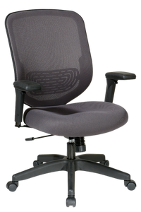 Charcoal Mesh Back and Seat Task Chair Charcoal Mesh Back and Seat Task Chair