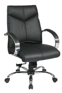 Deluxe Mid-Back Executive Leather Chair Deluxe Mid-Back Executive Leather Chair