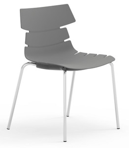 Tikal London Gray 4-Leg Side Chair Tikal London Gray 4-Leg Side Chair