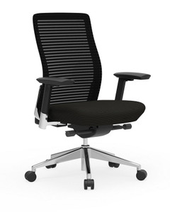 EON Black Task Chair with Adjustable Arms EON Black Task Chair with Adjustable Arms