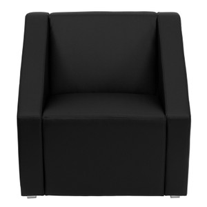 Smart Series Black Leather Lounge Chair [DXZBiSMARTiBLACK]