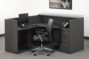 NAP-Series L-Shape Reception Desk (Customize)
