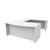 OSL-Series 71" Bow Front Executive U-Shape Office Desk Shell (No Drawers)