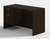 AM-Series 48" x 30" Executive Desk with Single Suspended Pedestal
