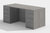 Am-Series 66" Executive Desk with Double Pedestals