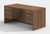 AM-Series 60" Executive Desk with Double Suspended Pedestals